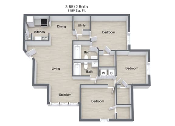 3 Bedroom Floor Plan 3 Bedroom Floor Plan