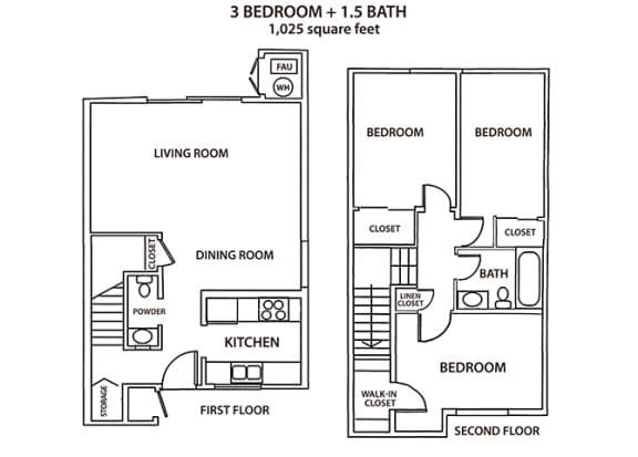 Village Meadows_3 Bedroom Floor Plan