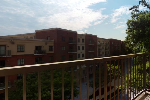 View From Private Balcony at Mezzo 1 Luxury Apartments, North Carolina, 28211