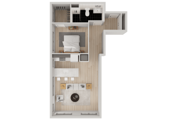 Stumpf Flats Floor Plan 4