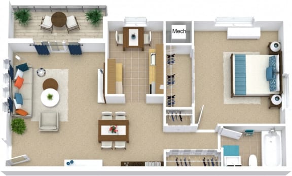 The Monroe Floor Plan at Acclaim at  Carriage Hill, Richmond