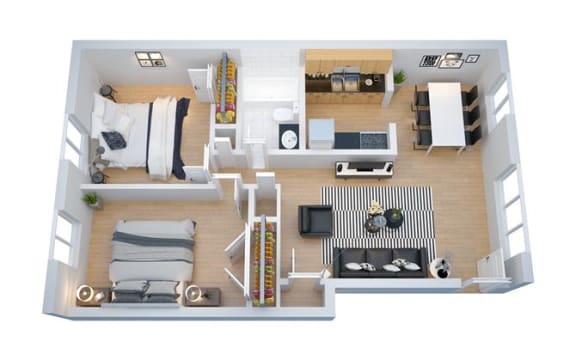 Linkhorn Apartments Floor Plan