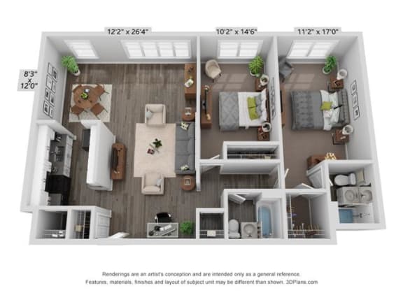 Floor Plan  The Patterson