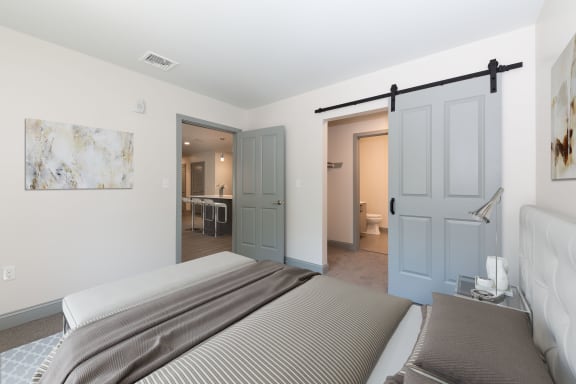 Carpeted bedrooms and tiled bathrooms Hyde Park, MA