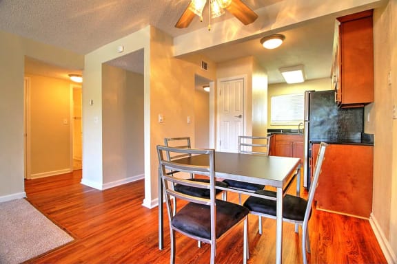 Dining And Kitchen View at Sharon Grove Apartments, Menlo Park