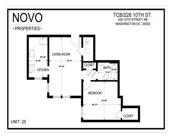 Floor Plan  Unit 25