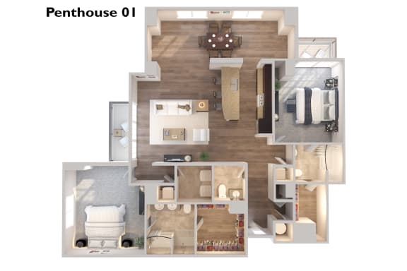 Floor Plan  Penthouse 01