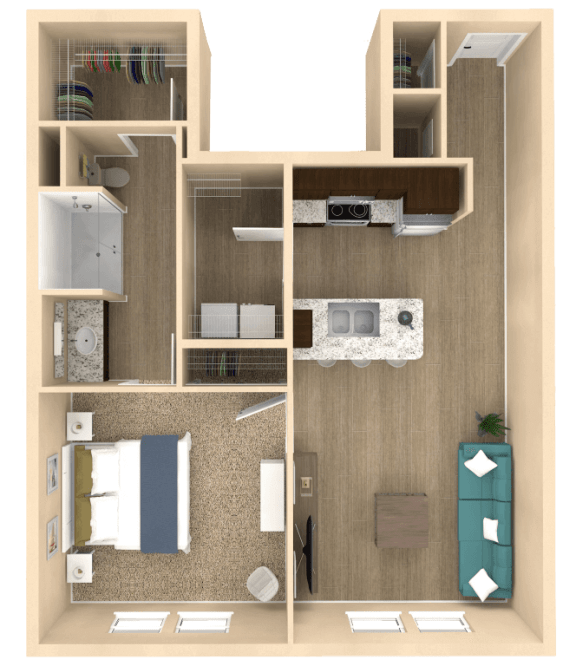 Serenity Floor Plan at The Oasis at Town Center, Florida, 32246
