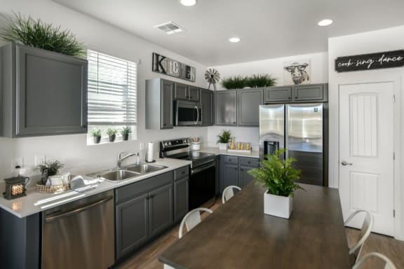 Kitchen cabinets at Mulberry Farms, Prescott Valley, 86327