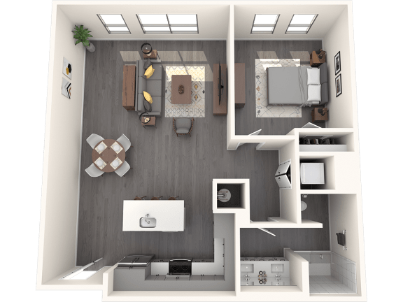 1 bedroom 1 bathroom E 1 bedroom 1 bathroom Eat The Common, Phoenix, Arizona