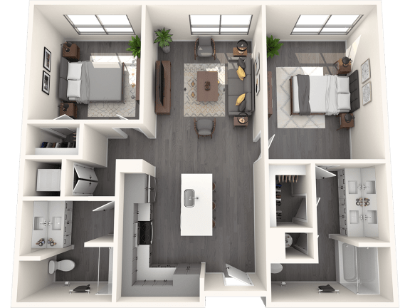 2 bedroom 2 bathroom A 2 bedroom 2 bathroom Aat The Common, Phoenix, AZ, 85018