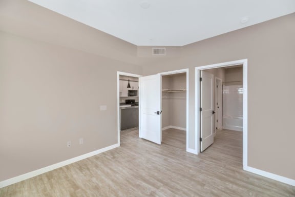 Private Master Bedrooms with En Suite Bathrooms at The Premiere at Eastmark Apartments, Mesa