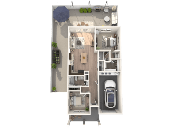 Daydream Believer Floor Plan at Mulberry Farms, Arizona