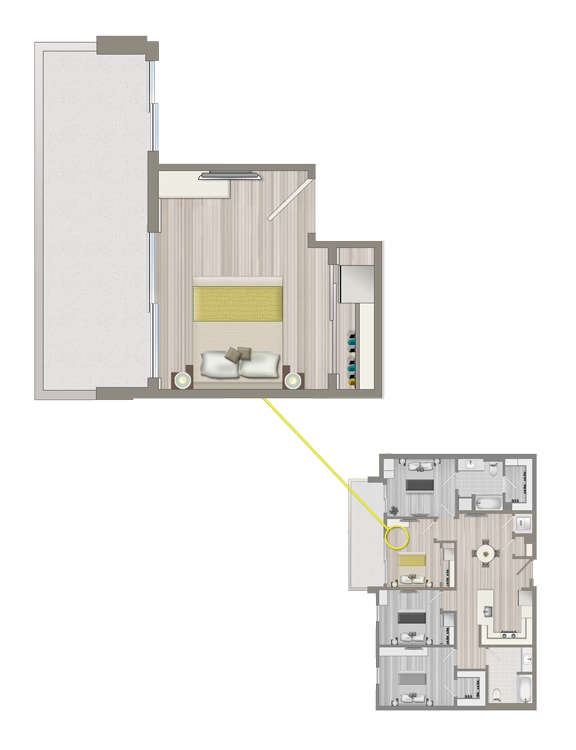 Ascent Furnished Co-Living Studio Suite C2C Ascent Furnished Co-Living Studio Suite C2C
