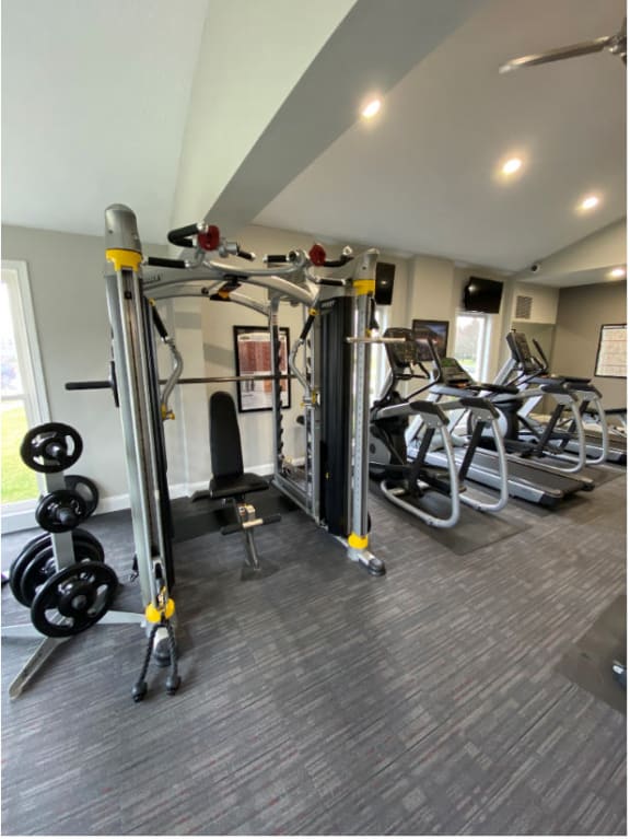 24/7 Fitness Center w/Tanning and Private Yoga Room 24/7 Fitness Center w/Tanning and Private Yoga Room
