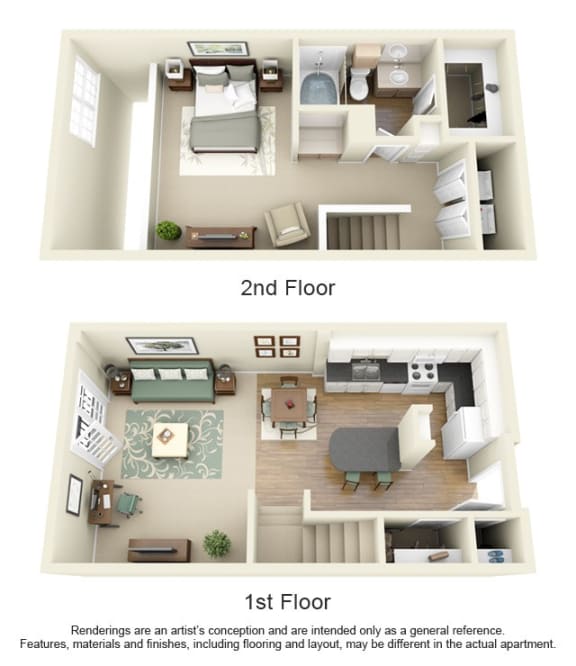 Floor Plan  The Villas At Katy Trail Apartments in Dallas, TX offers studios, 1,2 and 3 bedroom apartment homes!