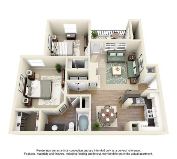Greyson&#x27;s Gate Apartments in North Dallas, TX offers 1,2 &amp; 3 bedroom apartment homes.