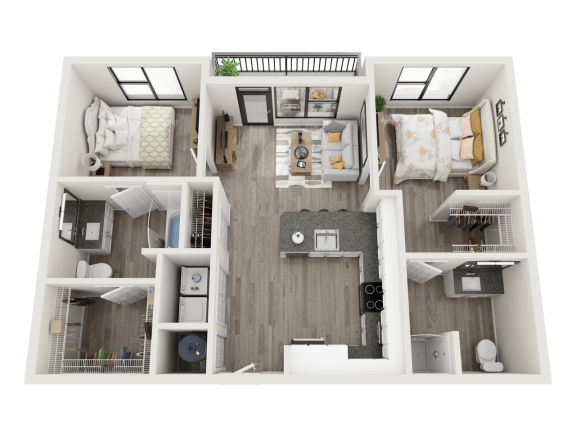 at Link Apartments® Montford, North Carolina