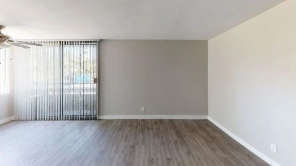 Bedroom area at Occidental Apartments, California, 90057