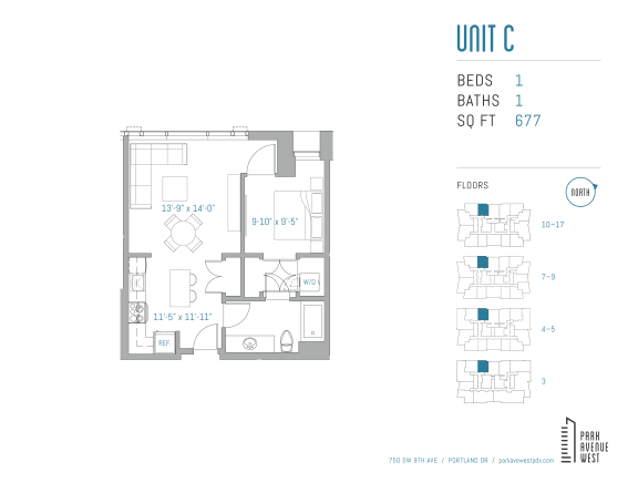 PAW Floor Plan_Unit C