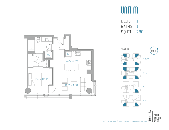 PAW Floor Plan_Unit M