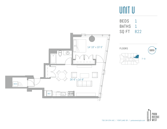 PAW Floor Plan_Unit U