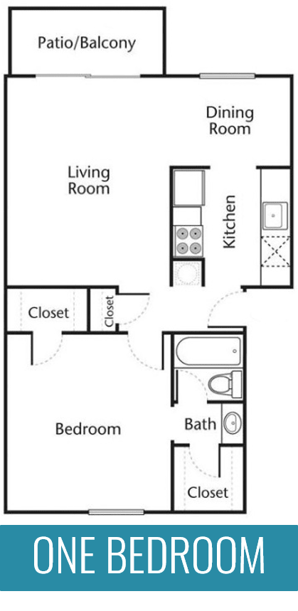 One bedroom one bathroom 825 square foot apartment home One bedroom one bathroom 825 square foot apartment home at The Jameson Apartments, Homewood, AL, 35209