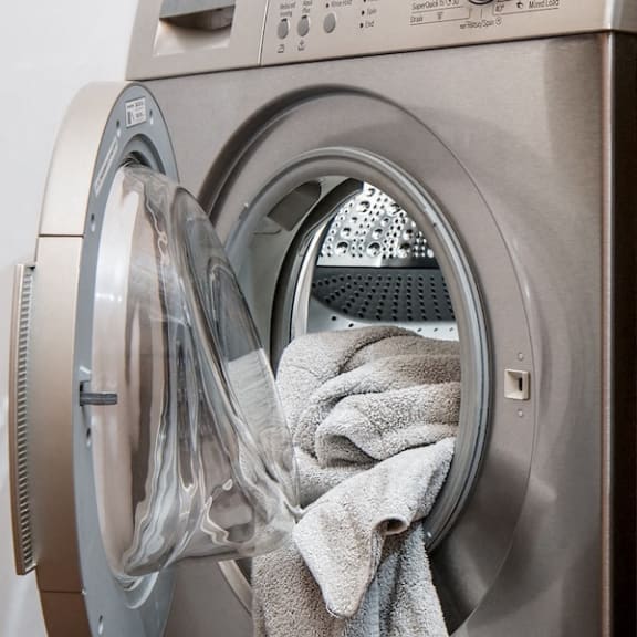 European washer dryer combo at Goodall-Brown Lofts, Birmingham, AL