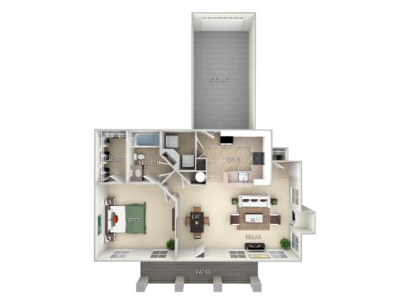 Boca Grande furnished 2 Bed 2.5 Bathroom Floor Plan Boca Grande furnished 2 Bed 2.5 Bathroom Floor Plan at Northlake Park, Florida