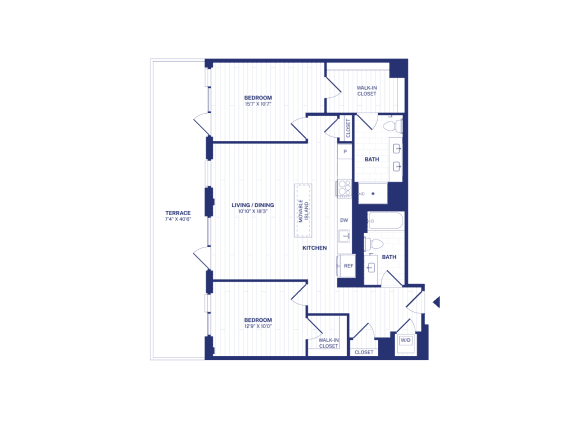 Floor Plan  2B14
