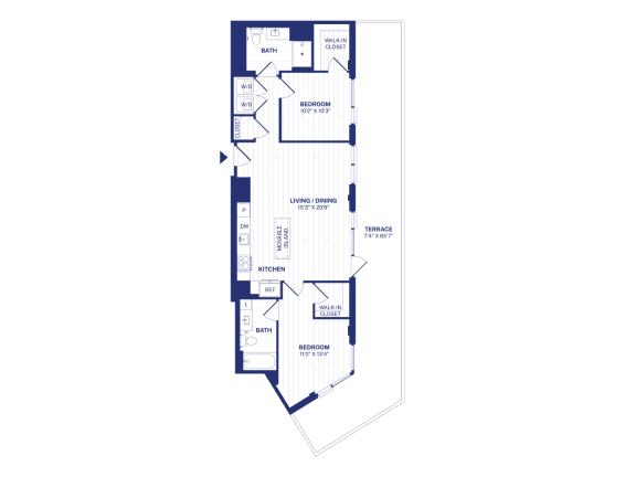 Floor Plan  PH 2B7