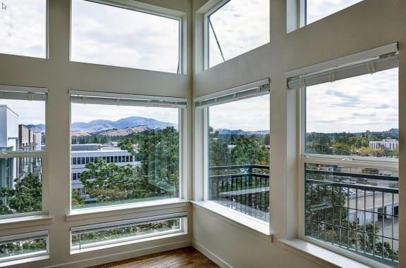 Private Patio or Balcony with Mount Diablo view at Ave Walnut Creek in Walnut Creek, CA  94596