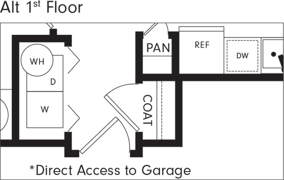 One-Bedroom Alt. First Floor | Axis Kessler Park Apartments