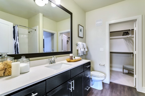 Bathroom Flooring | Axis Kessler Park Apartments