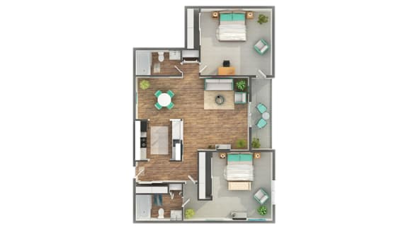 Floor Plan  Ten 30 Split