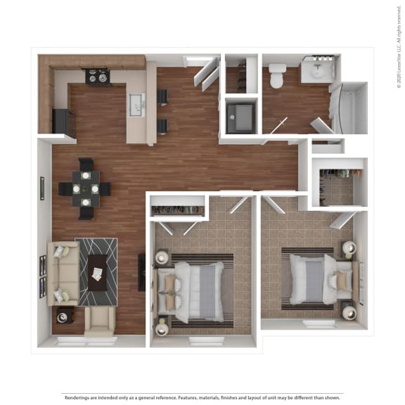 Floor Plans of Berger Square in Odenton, MD