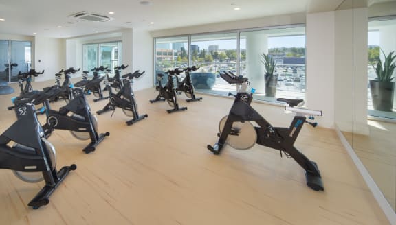 Private Spin Room Luxury The Q Topanga Woodland Hills California