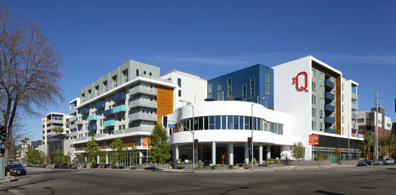 The Exterior of the Q Variel The Exterior of the Q Variel at The Q Variel, California, 91367