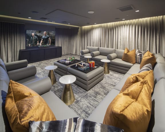 Movie Screening Room Luxurious The Q Topanga Luxurious Apartments Woodland Hills California