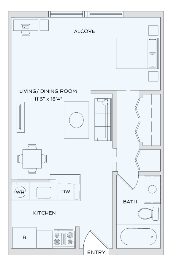 Southgate Apartments | Southgate Michigan | Floor Plans