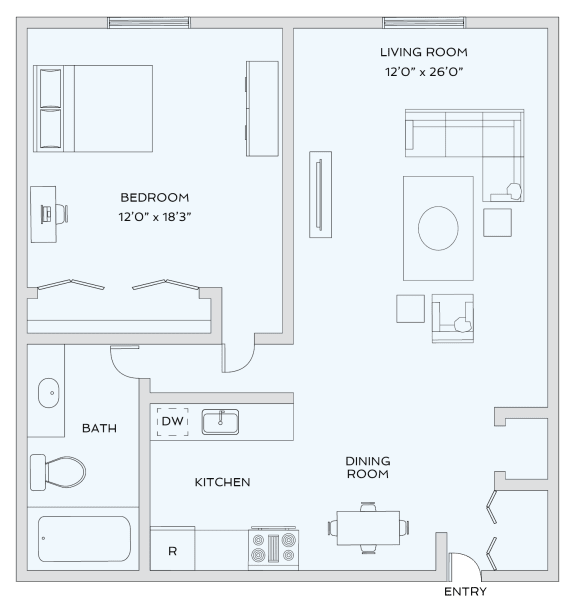 Town &amp; Country Apartments  |  Wixom, MI  |  Floor Plans