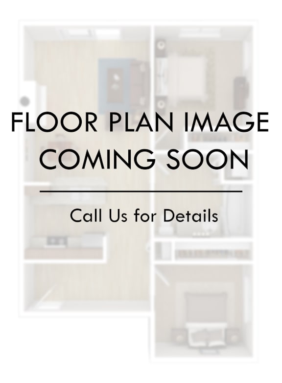  Floor Plan 2 Bed, 1 Bath B60