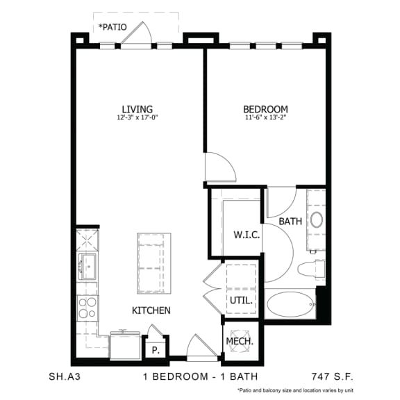 Floor Plan SHA3