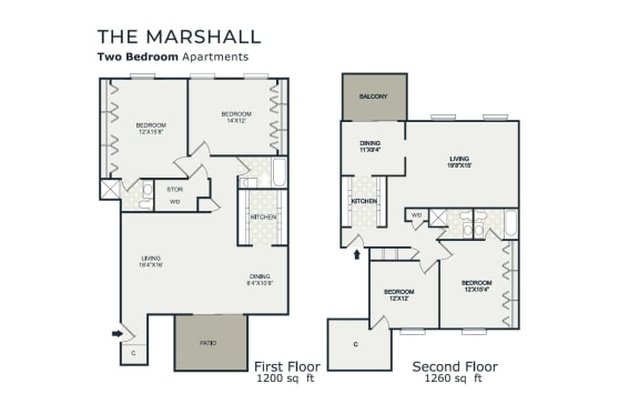 Floor Plan The Marshall