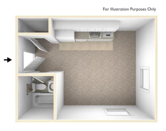 Floor Plan  studio floor plan