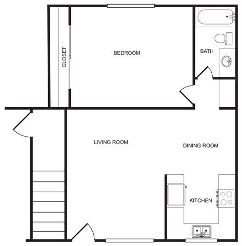 Floor Plan  1X1 Floor Plans Available at Cedar Glen Apartments