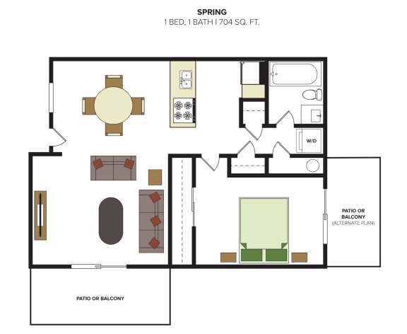 a floor plan of a home with a small footprint