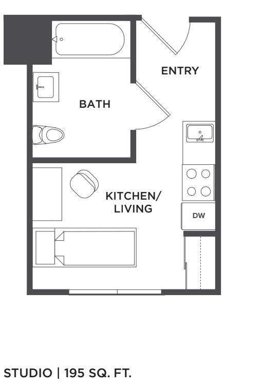 Floor Plans of BORREGAS COURT APARTMENTS in SUNNYVALE CA