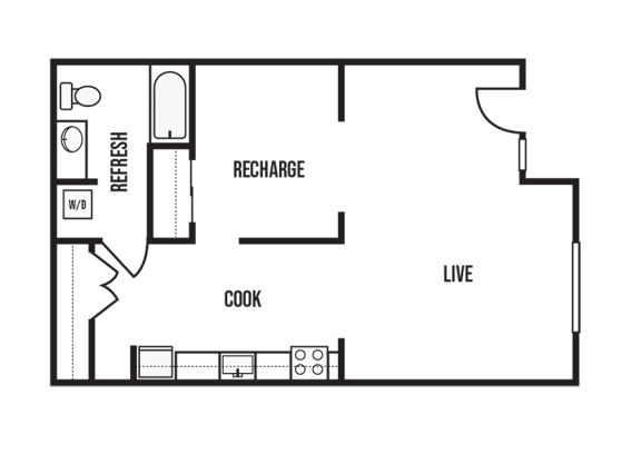 the mezzo B2 floor plan