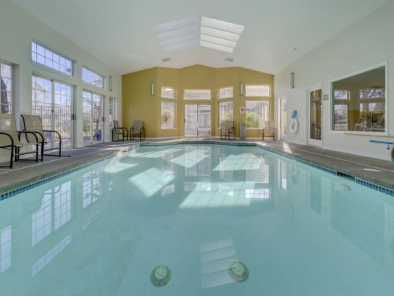 Large Indoor Swimming Pool at Saratoga Apartments, 11812 E. Gibson Rd., Washington